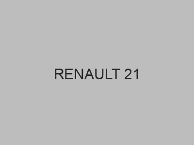 Enganches económicos para RENAULT 21
